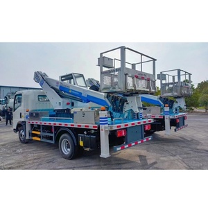 Camion plateforme aérienne HOWO 22m 28m, camion aérien diesel de haute qualité - Product Image 6