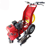 Machine de marquage routier à essence, traceur de lignes pour pistes athlétiques, machine de peinture pour parkings, pompe haute efficacité 9,5 CV