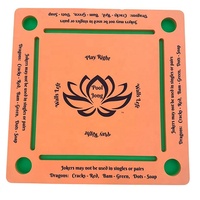 Table de Mahjong flottante prête à être expédiée pour divertissement aquatique avec tapis d'échecs en stock, compatible avec Sam's Club