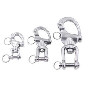 Gancho <span class=keywords><strong>de</strong></span> Liberación Rápida <span class=keywords><strong>de</strong></span> Acero Inoxidable 316 para Uso Marino, Grillete Giratorio <span class=keywords><strong>de</strong></span> 22x128mm, Accesorios para Yates y Embarcaciones - Product Image 3