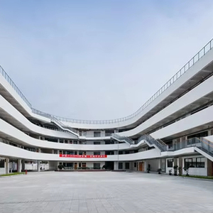 Edificio escolar prefabricado moderno, aulas prefabricadas, uso de construcción de metal de varios pisos para biblioteca/comedor/Aula de acero - Product Image 1