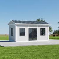 Maisons conteneurs modernes écologiques de 20 et 40 pieds, prêtes à l'emploi, personnalisables, pour dortoirs de travailleurs, bureaux, appartements, villas