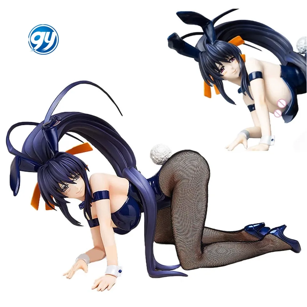 Anime-Figuren Xxx PVC-Modell Sammler Kunststoff High School D Himejima Akeno sexy Cartoon-Figur Cosplay Mädchen Figuren 30 cm
