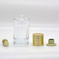 Flacon de parfum en verre de luxe haut de gamme avec couvercle magnétique, boîte personnalisée, haute qualité