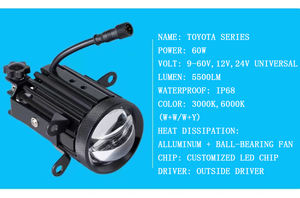 Yeni varış 2 \ "Bi-LED projektör Lens sis işık Matrix lamba ile Hi/<span class=keywords><strong>Lo</strong></span> işın Toyota Forester & RX modelleri ile uyumlu - Product Image 3