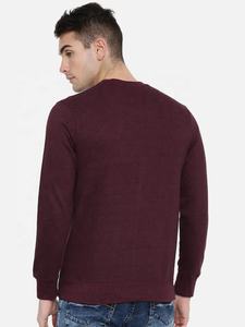 Sudadera Vintage para Hombre, Cuello Redondo, 100% Algodón, 280GSM, Felpa Gruesa, Hombros Caídos, Estilo Holgado, Ropa de Calle, Invierno, Casual, Proveedor OEM - Product Image 4