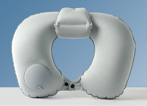 Cuscino per collo portatile a forma di U con alzata della nuca progettato per la guida di Relax in ufficio che prende aereo e treno - Product Image 4