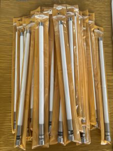 Antena de fibra de vidrio <span class=keywords><strong>NL</strong></span> 550 VHF/UHF de doble banda 144/430Mhz Ham antena móvil de largo alcance de alta ganancia antena de comunicación de Radio de coche - Product Image 5