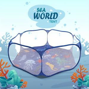 Carpa Plegable al por Mayor, Castillo Infantil Azul, <span class=keywords><strong>Piscina</strong></span> de Bolas, <span class=keywords><strong>Piscina</strong></span> de Bolas Oceánicas <span class=keywords><strong>para</strong></span> Niños, Túnel Plegable, Casa de Juegos <span class=keywords><strong>para</strong></span> Niños - Product Image 3