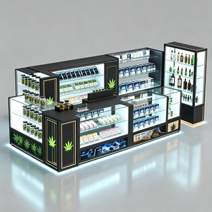 <span class=keywords><strong>Vitrine</strong></span> de présentation de luxe pour magasin de tabac, présentoirs personnalisés pour magasin de tabac, <span class=keywords><strong>vitrine</strong></span> <span class=keywords><strong>en</strong></span> <span class=keywords><strong>verre</strong></span> à prix abordable - Product Image 1