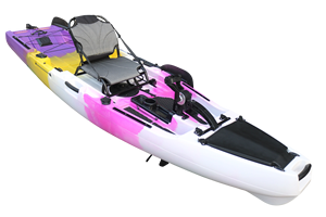 Vicking <span class=keywords><strong>Marius</strong></span> - Kayak de Pesca con Pedales para una Persona, 10.5 pies, Nuevo, con Asiento con Marco y Casco de HDPE - Product Image 4