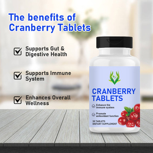 Tabletas de Arándano Rojo que Mejoran el Bienestar General, Vitamina C, Antioxidante, Tabletas de Liberación Prolongada - Product Image 2
