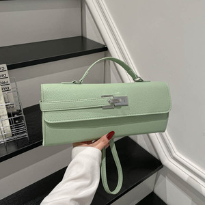 Nuova Borsa Quadrata Premium Texturizzata alla Moda 2026 con Chiusura in Metallo, Borsa a Tracolla e a Mano di Design di Nicchia Premium - Product Image 2