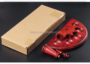 <strong>Vintage</strong> Smoking Pipe Rack Solid Wood <strong>Tobacco</strong> Pipe Stand <strong>Holder</strong> for Smoking Pipe Custom LOGO - Product Image 4