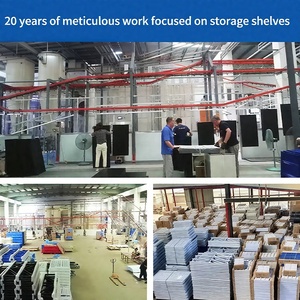 Sistema de estantería de acero ajustable Estante sin pernos con estante de tienda de artículos baratos Estante de almacenamiento de metal para uso en almacén - Product Image 6