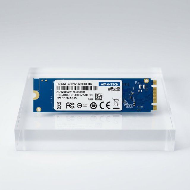 Advantech Industrial Solid State Drive Original and New SQF-C8BV2-128GDEDC SQF-C4MV2-256GDEDC Enterprise SSD, PCIe 3.0 X2 M.2 22