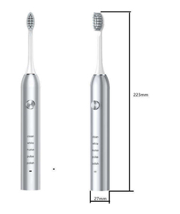 แปรงสีฟันไฟฟ้าโซนิค IPX7 กันน้ำ ขนแปรงนุ่ม สำหรับผู้ใหญ่ ดูแลช่องปาก ตั้งเวลาอัจฉริยะ แบตเตอรี่ใช้งานได้ 30 วัน สำหรับใช้ในครัวเรือน - Product Image 4