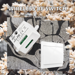 वायरलेस लाइट 433mhz rf एकल पोल 10a मॉड्यूल ac 240v टच पैनल द्वारा यू के लिए 5 वर्ष यांत्रिक जीवन - Product Image 5
