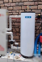 Chauffe-eau en spirale pour réservoir tampon de pompe à chaleur air-eau, gaz, solaire, électrique, chauffage au sol, en acier inoxydable 100L-500L pour hôtels