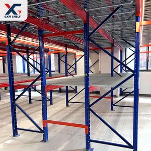 Easy Assembling Mezzanine Warehouse Rack System Or Shelving Store Cubby Shelf Storage