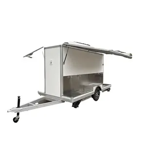 TUNE Professional Mobile Car Wash Cart food truck piedini mobili lavaggio rimorchio ad Austin Texas