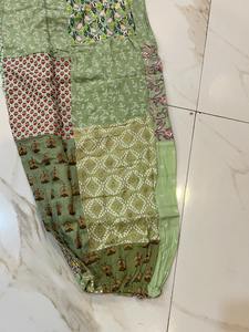 Pantalon Harem Patchwork Respirant Taille Mi-Haute Élastique Hiver Rayonne Taille Unique Coupe Classique Confortable - Product Image 3