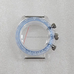 Accesorios para Relojes Personalizados, Caja de Plástico Transparente de 39 mm de Diámetro, <span class=keywords><strong>Cristal</strong></span> Acrílico, Apto para Movimientos de Cuarzo VK63/VK64 - Product Image 6