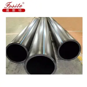 PE 80 PE100 Polyethylene Water Rigid Pipe Prices And Black Plastic Hdpe Water Rolls Pipe