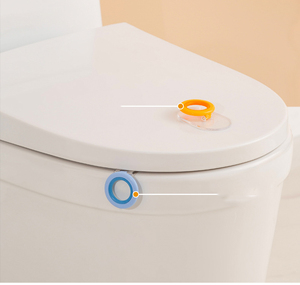 Venta al por Mayor de Accesorios para Inodoro de Alta Calidad: Elevador de Tapa Multifuncional y Ecológico de Material PC, Asa Redonda para Silla de Inodoro - Product Image 6