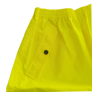 Men <strong>Fluorescent</strong> 100% <strong>Waterproof</strong> Reflective <strong>Safety</strong> Trousers Workwear Cargo Work <strong>Pants</strong> for Construction - Product Image 3