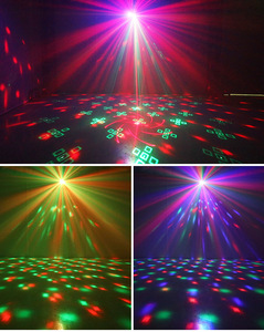 Nueva Bola de <span class=keywords><strong>Luz</strong></span> Mágica de 7 Ojos de <span class=keywords><strong>Amazon</strong></span>, Proyector de Haz Láser LED RGBW IP33, Iluminación Giratoria Multicolor para Escenarios, Ambiente KTV - Product Image 6