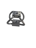 Isolateur de câble métallique anti-vibrations pour systèmes multi-capteurs, équipements optiques, instruments de précision, machines industrielles