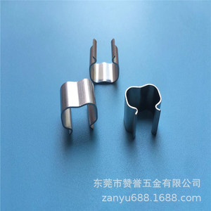 ZY-194 Stainless Steel U Shaped Spring Clip Metal Elastic Buckle <b>Lamp</b> Tube Holder Durable Connectors <b>Shelf</b> Supports - Product Image 4