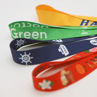 Lanière rétractable en polyester écologique en gros avec dégagement rapide, logo personnalisé, sangle extensible pour le cou, pour l'utilisation par les enseignants
