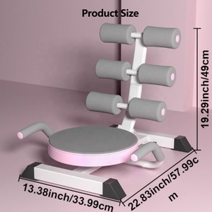 Rodillo Abdominal Multifuncional Ajustable y Duradero para Ejercicios de Abdominales y Asistencia en Sentadillas, para Moldear el Cuerpo - Product Image 2