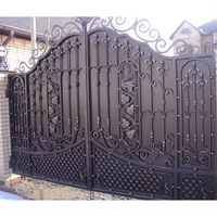 Portails en aluminium galvanisé décoratifs pour l'extérieur, fabriqués en Chine
