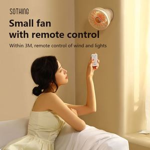 Mijia Sothing colgante montado en la pared de escritorio de mano portátil recargable Mini pequeño cabezal móvil ventilador eléctrico silencioso - Product Image 2