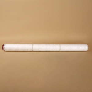30 Inch Microporous Pleated Filter Cartridge 226 Flat Head Industrial Water Filtration Element - Product Image 3