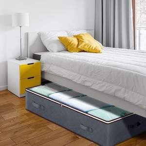 Caja Organizadora de Tela de Gran Capacidad para Mantas, Cajones para Guardar Ropa, Bolsa de Almacenamiento Debajo de la Cama - Product Image 1