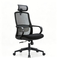 Chaises de direction modernes avec rotation réglable, chaises de bureau avec soutien lombaire et chaises ergonomiques à hauteur réglable
