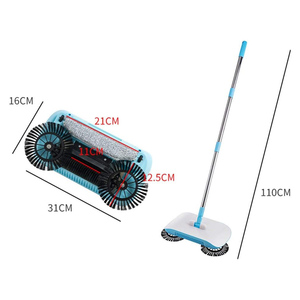 Balai Électrique Automatique Magique Rotatif en PP et Aluminium, Balayeuse Rotative à 360°, Super Propre, Très Efficace - Product Image 4