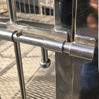 Cage d'élevage compacte pour oiseaux de compagnie, en fil d'acier, facile à nettoyer, avec porte d'élevage, pour exposition, fourniture directe usine, vente au détail