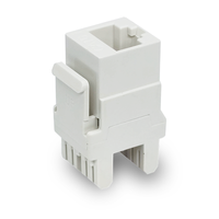 AV-DATA KIT-KJ180-6 Prise Keystone RJ45 8P8C Cat6 UTP 180 degrés