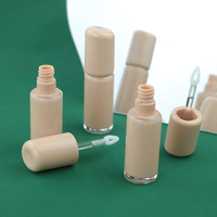 4.5ml prix usine BAS quantité minimale de commande vide brillant à lèvres Tube Double couleur brillant à lèvres bouteille liquide rouge à lèvres conteneur avec marque privée
