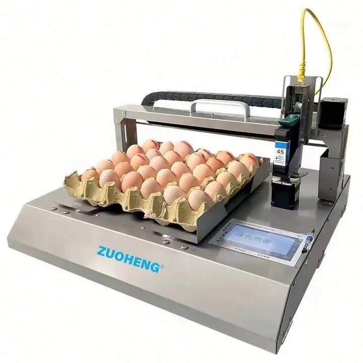 卵印刷機卵日付プリンター卵プリンター耐久性インクジェット卵コード印刷機中国製