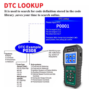 Konnwei Kw470 Auto Diagnostische Scanner Universele Auto Obd2 <span class=keywords><strong>Code</strong></span> Lezer Voertuig Gereedschap Van Shenzhen Fabriek - Product Image 6