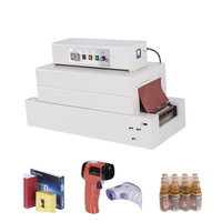 Machine d'emballage rétractable PVC/POF BS260, machine de rétraction à circulation d'air chaud pour l'emballage de boîtes de cosmétiques