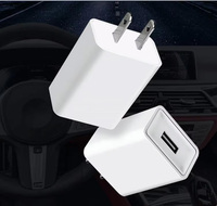 Adaptateur secteur USB 5V 2A 10W QC3.0 à charge rapide OTP, prise US/EU universelle pour téléphone/tablette et montre connectée