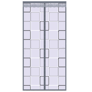 Nouveau rideau de porte de climatisation isolation thermique rideau de porte à fermeture automatique à main libre magnétique - Product Image 1