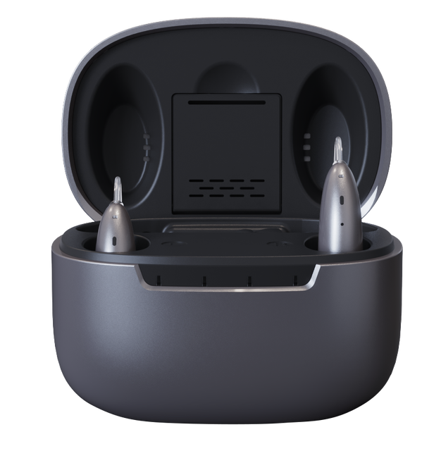 JINGHAO OTC Smart App Control 4 Channerls Digital BTE RIC Hearing Aid Device Rechargeable Bluetooth